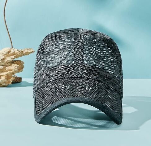 GEGEEN DOMOG Summer Baseball Cap for Men Plus Size Mesh Running Hats Breathable Outdoor Sports Quick Dry Hat in Saudi Arabia