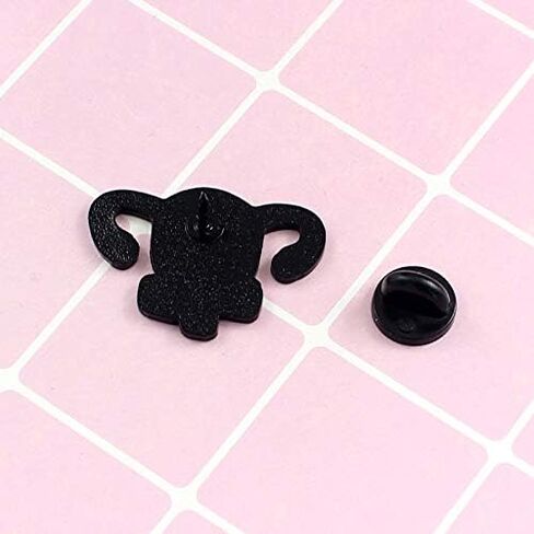 RUIZHEN Uterus Ovary Pin Feminist Medical Symbol Female Organ Gynecologist Nurse Gift Jewelry Brooch Pins in Saudi Arabia
