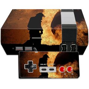 MightySkins Skin Compatible with Nintendo NES Classic Edition wrap Cover Sticker Skins Firefighter