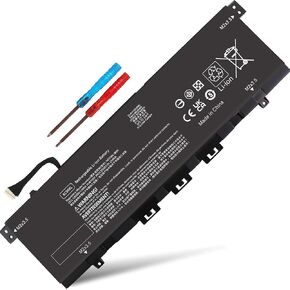 53.2W KC04XL Battery 15.4V L08496-855 for HP Envy X360 13-AG0000 13-AH000 13T-AH000 13-AQ000 13T-AQ000 13-AR0000AU 13-AG0001NK 13-AG0002NA 13-AH0031UR 13-AQ0005NR L08544-1C1 L08544-2B1 TPN-W133