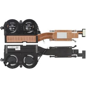 New CPU Cooling Fan with Heatsink Replacement for Dell XPS 13 9305 Series 0V7PMV V7PMV AT31X006DT0 5V 0.5A