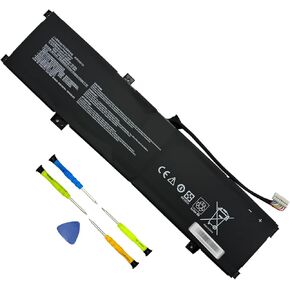 BTY-M55 Laptop Battery Replacement for MSI Alpha 15 A3DDK A4DEK B5EEK B5EX Alpha 17 B5EEK Pulse GL66 12UGK Sword 15 A11UG Series 925QA055H