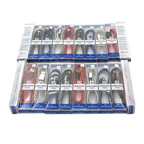 (50 Packs) USB Type C (USB-C) Cables Nylon Braided Supreme Fast Charging Cable for Android Phone (1m/3.3ft) Wholesale Bulk Chargers Lot by Unicorn