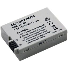 Camera Battery for EOS Rebel T5i LP-E8 LPE8 Digital DSLR Replace Generic s1a