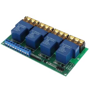 30A 4 Channel Relay Module Expansion Board for Raspberry Pi DSP AVR ARM (12VDC)