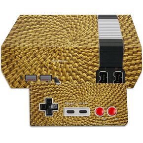 MightySkins Skin Compatible with Nintendo NES Classic Edition wrap Cover Sticker Skins Circle Weave