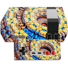 MightySkins Skin Compatible with Nintendo NES Classic Edition wrap Cover Sticker Skins Fractal Science