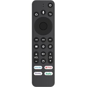 PERFASCIN New Replacement Voice Remote Control NS-RCFNA-21 fit for Insignia F20 Series Smart HD 720p TV NS-32F201NA23 NS-24F201NA23 NS-42F201NA22 NS-65DF710NA21