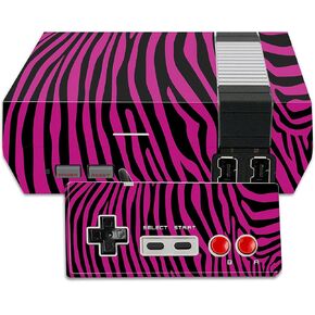 MightySkins Skin Compatible with Nintendo NES Classic Edition wrap Cover Sticker Skins Pink Zebra
