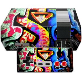 MightySkins Skin Compatible with Nintendo NES Classic Edition wrap Cover Sticker Skins Loud Graffiti