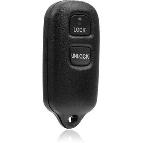 2X USARemote Keyless Entry Remote Car Key Fob Control 2-Button and Panic Replacement for Toyota Camry Solara Sienna Corolla Matrix (GQ43VT14T, 89742-06010)