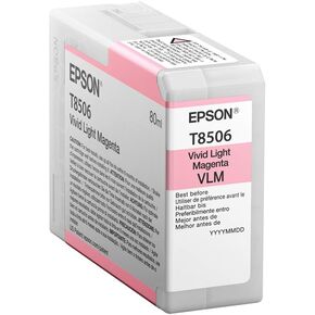 Epson T850600 T850 UltraChrome HD Vivid Light Magenta -Ink