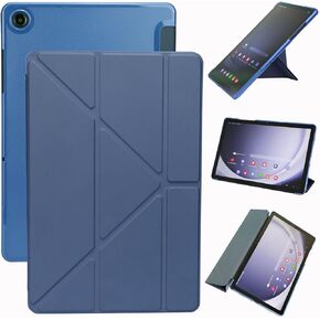 Case for Samsung Galaxy Tab A9+ / A9 Plus 11 Inch 2023, Protective Trifold Stand Slim Tablet Cover with Multi Viewing and Auto Wake/Sleep - Navy