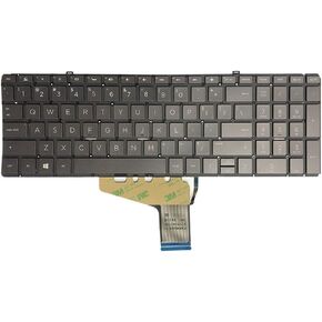 Replacement for HP Spectre X360 15-CH 15-CH000 Series Laptop Keyboard US Backlit No Frame