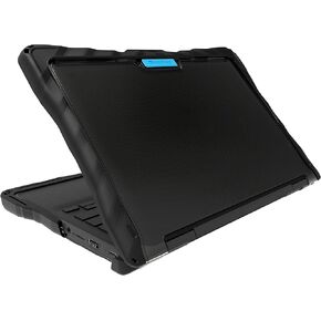 Gumdrop DropTech Laptop Case Fits HP Chromebook x360 11 G3 EE (2in1) Designed for K-12 Students, Teachers and Classrooms – Drop Tested, Rugged, Shockproof Bumpers for Reliable Device Protection– Black
