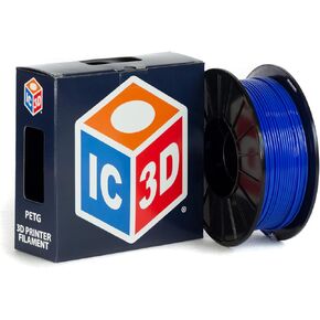 Black 2.85mm PETG 3D Printer Filament - 2.5kg Spool - Dimensional Accuracy +/- 0.05mm - Professional Grade 3D Printing Filament - Made in USA