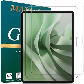 MAYtobe [2-Pack Screen Protector Designed for iPad Pro 13 Inch M4 (2024) Tempered Glass, No Bubbles, Scratch-Resistant, Easy to Install
