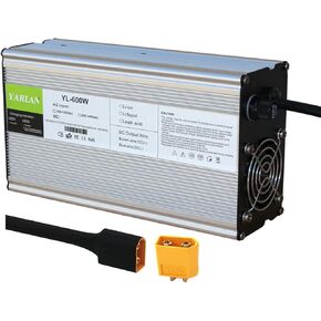 54.6V 10A Charger 48V Li-ion Battery Smart Charger 48V lithium battery charger Golf charger Scooter charger Electric car charger Used for 13S 48V Lithium Lipo Battery Pack