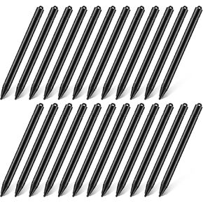 24 Pieces Replacement Stylus Pens LCD Board Pens for LCD Writing Tablet Drawing Pad Memo Message Boards Kids Adults, Black