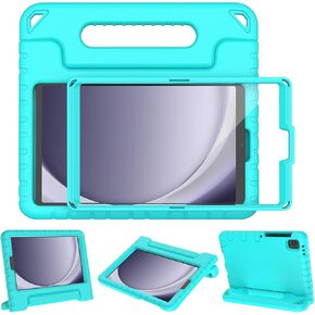 حافظة LTROP للأطفال لهاتف Samsung Galaxy Tab A9 8.7 بوصة 2023 (SM-X110/X115/X117) مع حامل واقي شاشة مدمج ومقبض، حافظة لجهاز Galaxy Tab A9 2023 وGalaxy Tab A7 Lite 2021، وردي فاقع in Kuwait