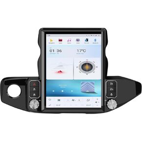 13 inch Carplay Radio for Jeep Wrangler Gladiator 2018-2021 Qualcomm Processor 8G+128G Android Touch Screen Multimedia Player GPS Navigation 4G WiFi Gift Tools T Style Dash IPS Car Stereo