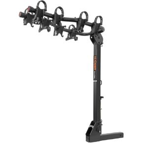 CURT 18065 Premium Trailer Hitch Bike Rack Mount, Fits 2-Inch Receiver, 5 Bicycles, Black
