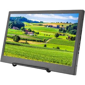 شاشة S erounder المحمولة مقاس 11.6 بوصة، شاشة LCD HDR HD 1920 x 1080P IPS شاشة كمبيوتر للألعاب، زاوية عرض واسعة 178 درجة تدعم مدخل USB//AV لـ، من أجل in Kuwait