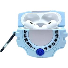 Earphone Case for AirPods pro 2(2022),3D Cute Cartoon Digimon Monster Digivice Silicone Design,Creative Soft Shell for Airpods pro 2 Headset Charging Case