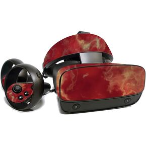 MightySkins Skin for Oculus Rift S - Crimson Marble | Protective, Durable, and Unique Vinyl Decal wrap Cover | Easy to Apply, Remove, and Change Styles | Made in The USA