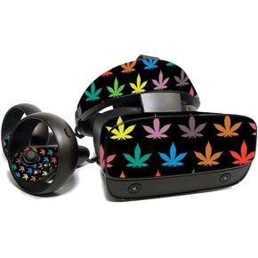MightySkins Skin for Oculus Rift S - Rasta Rainbow | Protective, Durable, and Unique Vinyl Decal Wrap Cover | Easy to Apply, Remove, and Change Styles | Made in The USA