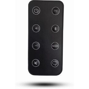 Replacement Remote Control for Bose Solo 5 10 Sound Bar Soundbar Series 2 ii; Solo 15 Series II 732522 418775 431974 TV Speaker Bluetooth