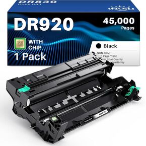 DR920 Drum Unit for Brother Printer Replacement for Brother DR920 DR-920 Drum Unit for HL-L5210DN HL-L5210DW HL-L5210DWT HL-L5215DW HL-L6210DW HL-L6210DWT HL-L6310DW Printer, 1 Pack, Not Toner