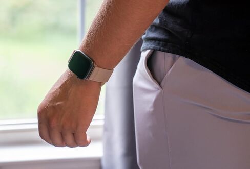 Apple Watch & Whoop Band Combo: Hybrid Athlete Band - Breathable, Odor-Resistant Nylon Strap Compatible with Apple Watch & Whoop 4.0 for Ultimate Comfort and Durability (Tan/Sand) 38mm, 40mm, 41mm in Saudi Arabia