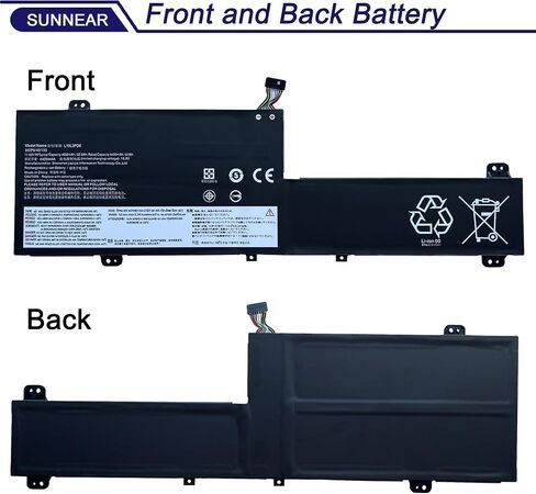 استبدال بطارية L19L3PD6 لجهاز Lenovo ideapad Flex 5-14IIL05 5-14ITL05 5-14ARE05 5-14ALC05 5-15IIL05 5-15ITL05 5-15ALC05 سلسلة الكمبيوتر المحمول L19M3PD6 L19C3PD6 L19D3PD6 11.55V 52.5Wh 4550mAh in Saudi Arabia