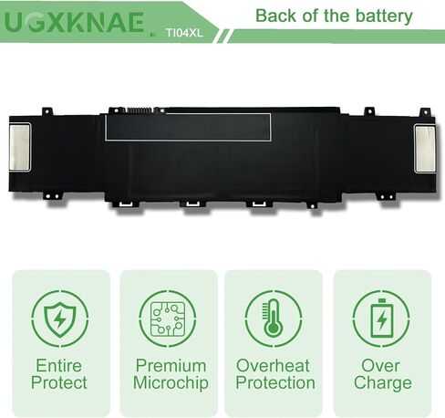 TI04XL M24563-005 Laptop Battery fit for HP Envy 17-CH 17-CH0027UR 17-CH0026UR 17M-CH0013DX 17.3" Series HSTNN-IB9T TIO4XL TI04055XL M24563-005 M24420-1C1 M24420-1D1 55.67Wh in Kuwait