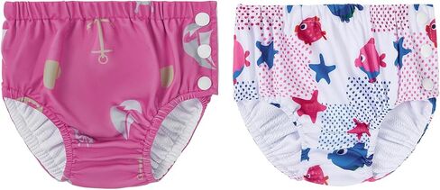 Century Star Baby Reusable Swim Diapers, Pool Swimming Diapers for Toddler Boys Girls, Washable Swimming Pants, Size 2-3, 1 Count in Kuwait