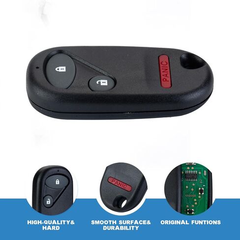Keyless Entry Remote Control Replacement for 1994-1997 Honda Accord 1996-2000 Civic Car Key Fob A269ZUA106 (1) in Saudi Arabia