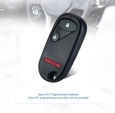 استبدال جهاز التحكم عن بعد للدخول بدون مفتاح لسيارة هوندا أكورد 1994-1997 1996-2000 سيفيك مفتاح السيارة فوب A269ZUA106 (1) in Kuwait