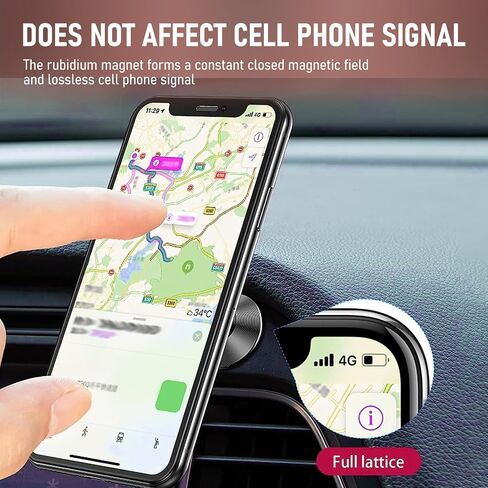 Pack-2 Car Phone Holder, Portable Universal Car Dashboard Phone Holder, Automatic Adsorption Car Mount for All Smartphones (Red) in Saudi Arabia