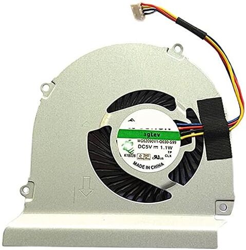 مروحة تبريد وحدة المعالجة المركزية الجديدة لجهاز Dell Latitude E6440، P/N: MF60090V1-C550-S9A 0GXC1X 0VTNGR KSB06105HB-CL2A، (4 أسلاك) موصل 4 دبوس in Saudi Arabia