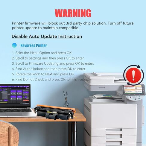 مجموعة خراطيش حبر 210A بديلة لحبر HP 210X 210A تعمل مع طابعة HP Color Laserjet Pro MFP 4301fdw 4301fdn Pro 4201dw Series (4 عبوات) in Kuwait