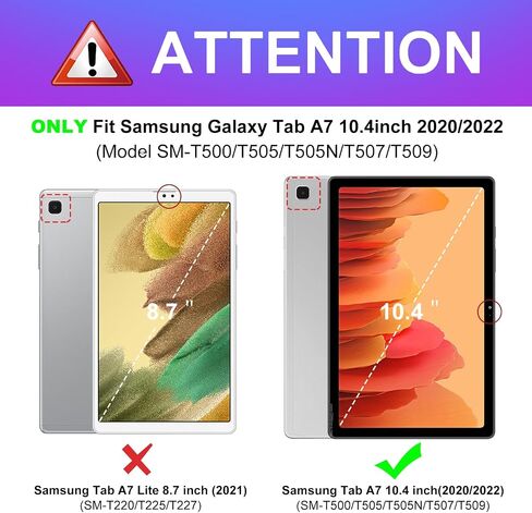 حافظة عصرية ممتعة لهاتف Samsung Galaxy Tab A7 مقاس 10.4 بوصة 2022 2020 أغطية ذكية ذات طابع كرتوني لطيف Girly Kawaii للفتيات والأطفال والمراهقين بتصميم جمالي رائع فوليو لهاتف Samsung Tab A7، Weini in Saudi Arabia