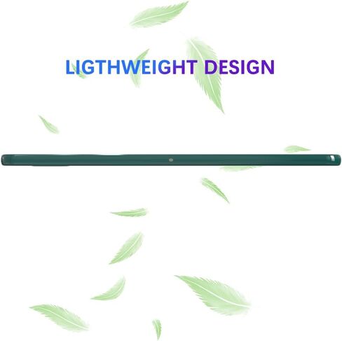 Callyue Slim Case for iPad Pro 11 Inch 4th/3rd/2nd Generation (2022/2021/2020), Ultra Thin Lightweight Matte Soft Flexible Frosted TPU Skin Bumper Back Cover Shell,Dark Night Green in Kuwait