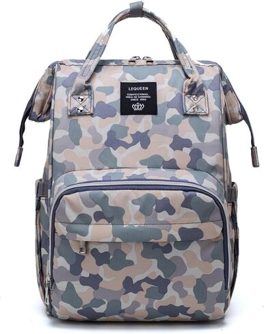 Cow Print Baby Diaper Bag Backpack for Mom Dad with Stroller Straps Large Capacity Multi-Function Nappy Bags Organizer (Cow) in Kuwait