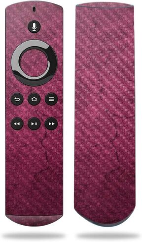 MightySkins Carbon Fiber Skin for Amazon Fire TV Remote - Deep Space | Protective, Durable Textured Carbon Fiber Finish | Easy to Apply, Remove, and Change Styles | Made in The USA in Saudi Arabia