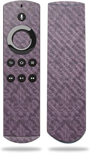 MightySkins Carbon Fiber Skin for Amazon Fire TV Remote - Deep Space | Protective, Durable Textured Carbon Fiber Finish | Easy to Apply, Remove, and Change Styles | Made in The USA in Saudi Arabia