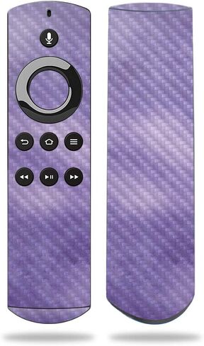 MightySkins Carbon Fiber Skin for Amazon Fire TV Remote - Deep Space | Protective, Durable Textured Carbon Fiber Finish | Easy to Apply, Remove, and Change Styles | Made in The USA in Saudi Arabia