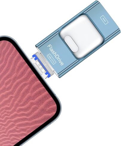محرك أقراص فلاش للهاتف للصور سعة 128 جيجابايت، ومخزن نسخ احتياطي للصور USB من النوع C للوحة الهاتف وأجهزة الكمبيوتر المحمول التي تعمل بنظام Android (أزرق، U25) in Kuwait