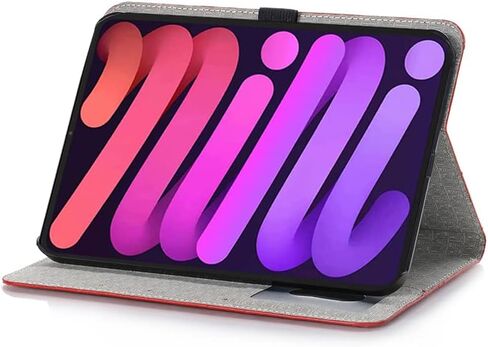 Compatible with iPad 10th Generation 10.9 inch 2022 Case for Women, DMaos Crocodile Synthetic Leather Folio Smart Cover with Card Pencil Holder, Auto Sleep Wake - Black in Kuwait