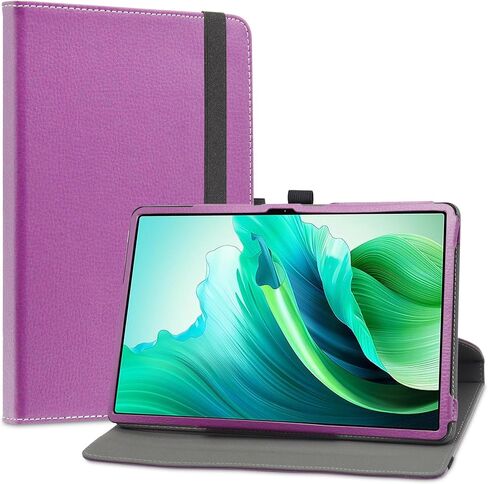متوافق مع حافظة OUKITEL OT8، حافظة Tab 90 WiFi، حافظة iPlay 60 Lite، غطاء PU بحامل يدور 360 درجة لجهاز OUKITEL OT8/Alldocube iPlay 60 Lite/Blackview Tab 90 WiFi/Tab 90 مقاس 11 بوصة، أسود in Kuwait